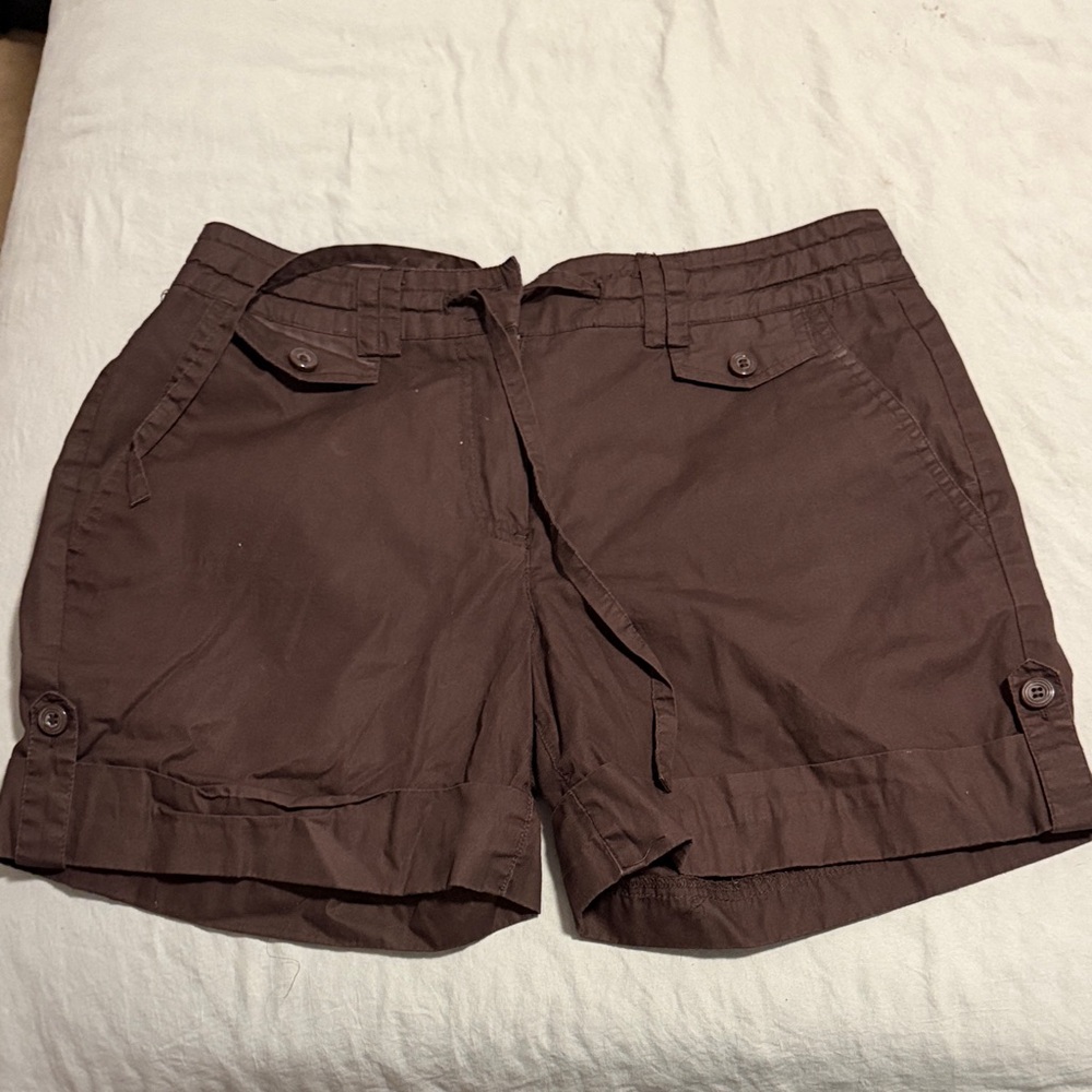 Sandro Women's Brown Chino Shorts